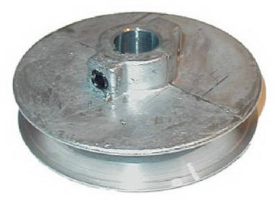Chicago Die Casting 150A5 Single V-Groove Die Cast Pulley, 1/2" x 1-1/2"