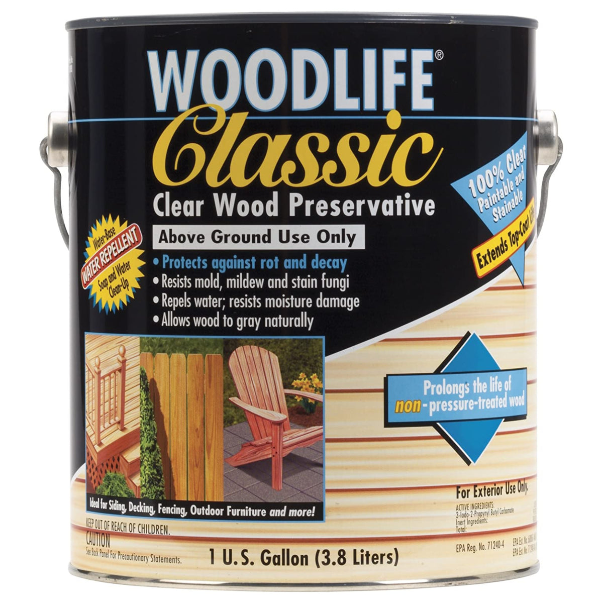 Wolman 903 Woodlife Classic Clear Wood Preservative 1 Gallon Toolboxsupply Com