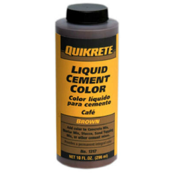 Quikrete® 1317-01 Liquid Cement Color, 10 Oz, Brown – toolboxsupply.com