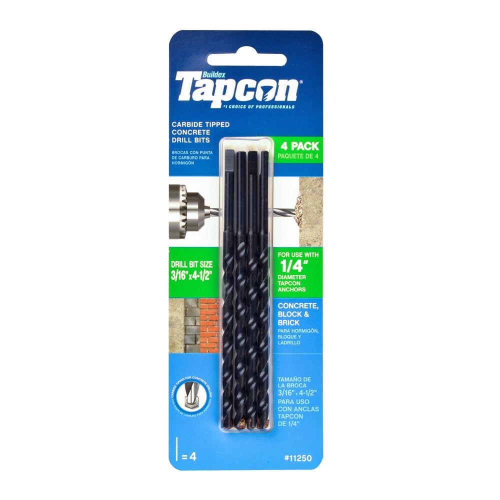 tapcon masonry drill bit