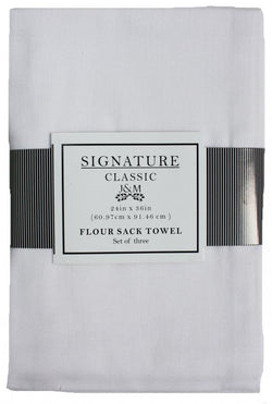  MU Kitchen 24 x 36 Flour Sack Towel, Set of 3