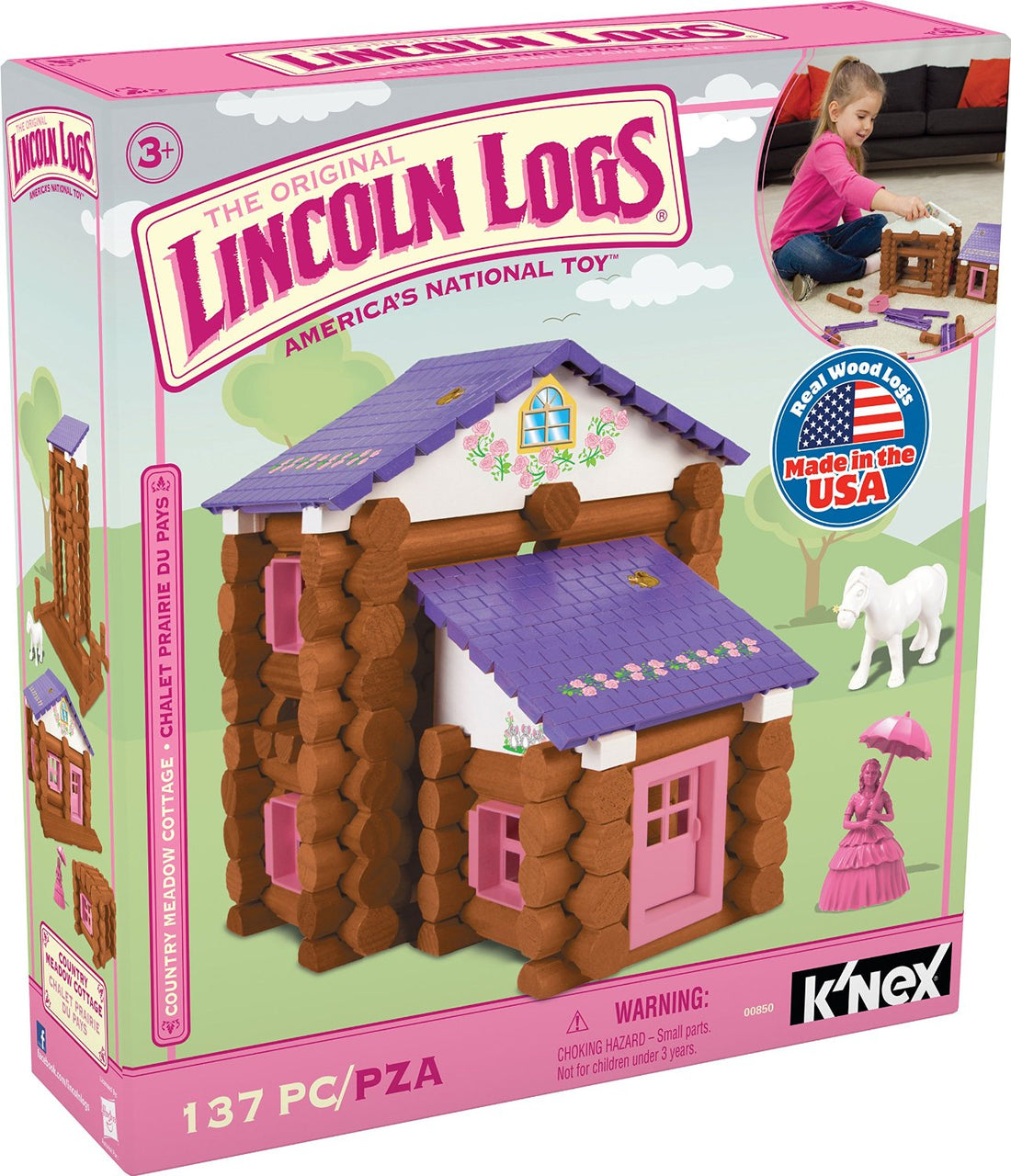 knex lincoln logs