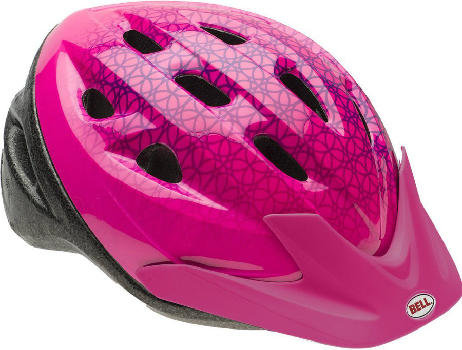 girls pink helmet