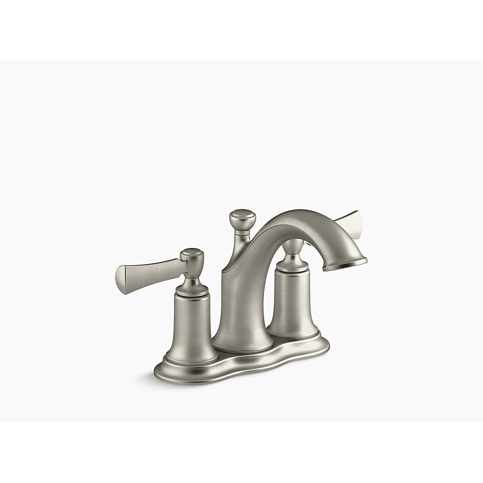 Kohler R72780 4d1 Bn Centerset Bathroom Sink Faucet Brushed