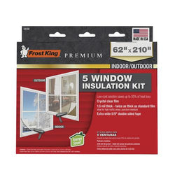 Frost King Double Face Mounting Tape, 1/2x54' - For 3 Windows