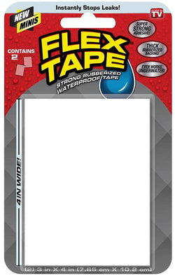 Flex Seal 4 In. x 5 ft. Flex Tape Rubberized Waterproof Tape - Black  TFSBLKR0405 - Acme Tools