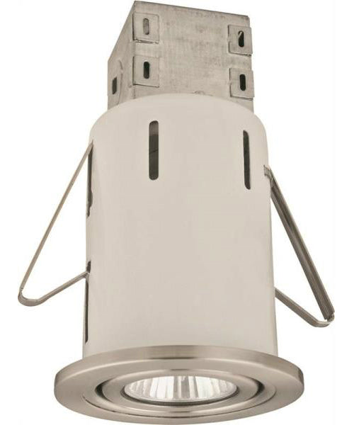 Power Zone RS6000R+ TRIM603- Recessed Light Kit, Brushed Nickel, White, 3"