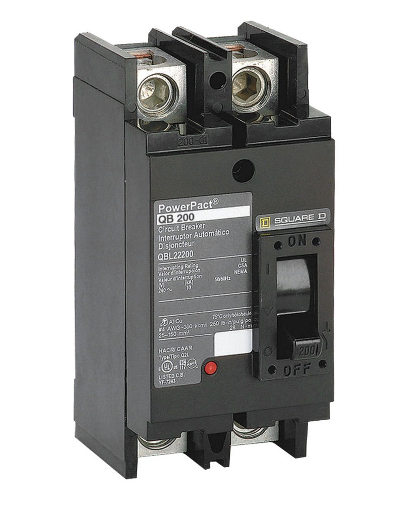 200 amp breaker square d