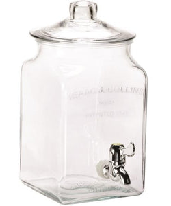 Anchor Hocking 93411R Bistro Glass Pitcher with White Stopper, 1