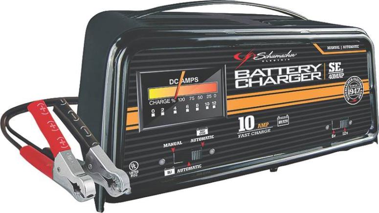 schumacher battery charger 12v
