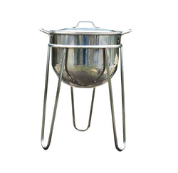 King Kooker KK36SR-36 qt. Stainless Steel Pot - Basket - Lid