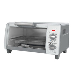 Black & Decker TO1322SBD 4-Slice Toaster Oven Stainless Steel Silver 