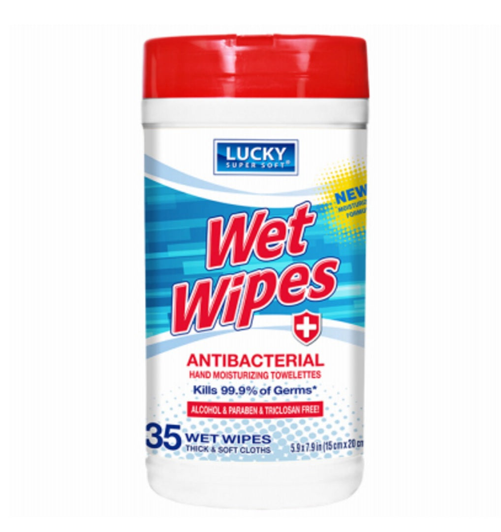 antibacterial moist wipes