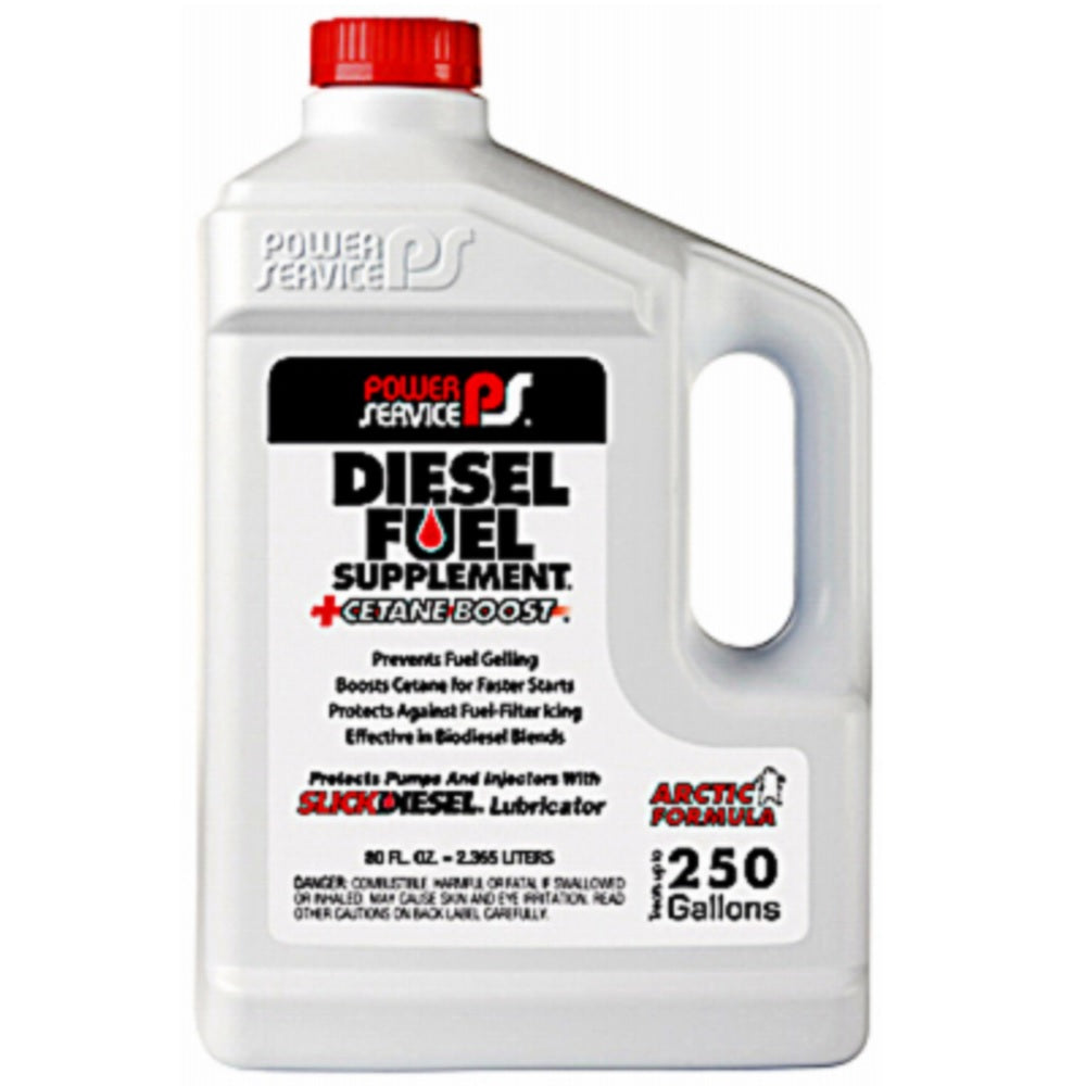 Power Service 1064 Diesel Fuel Supplement + Cetane Boost, 64 Oz