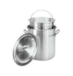 King Kooker KK36SR-36 qt. Stainless Steel Pot - Basket - Lid