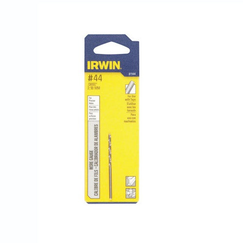 Irwin 81144 High Speed Steel Wire Gauge Drill Bit, 1-1/8" x 2-1/8" –  Toolbox Supply