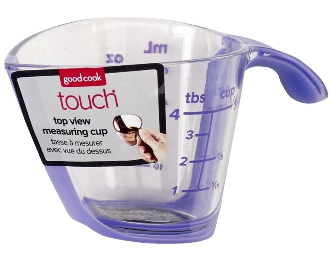 Good Cook 20344 Measuring Cup 14 Cup Assorted Colors 7765