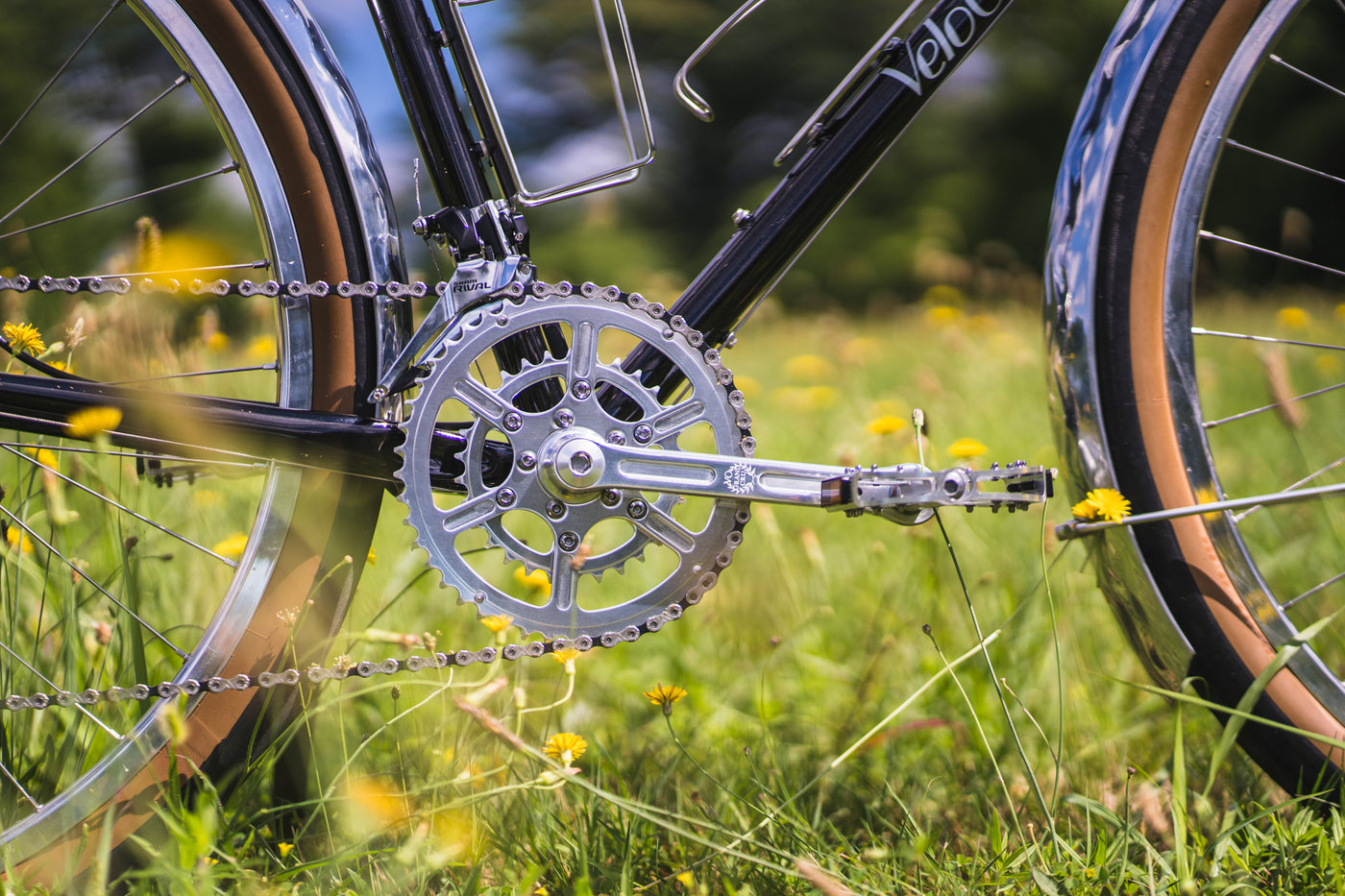 orange crankset