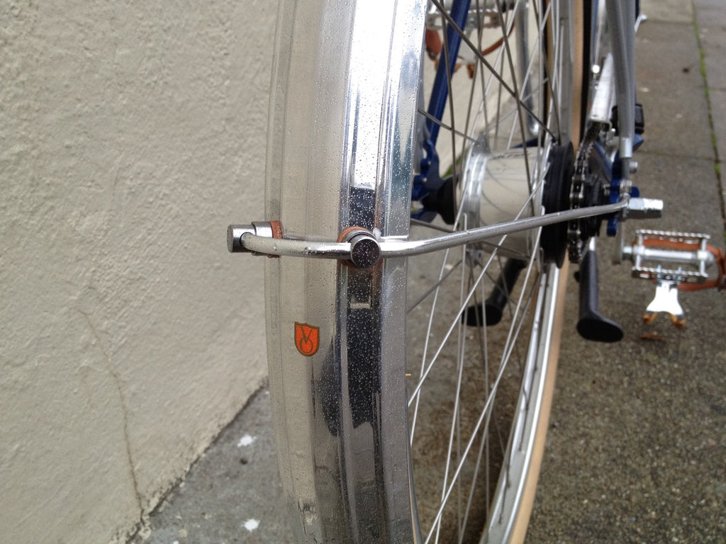 kogswell city bike with velo orange fenders lenf bank handlebars surly cable hanger