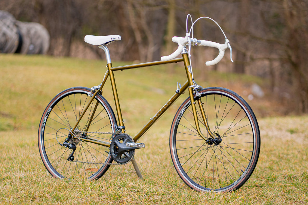 velo orange rando bike frameset rim brake steel is real caliper brake