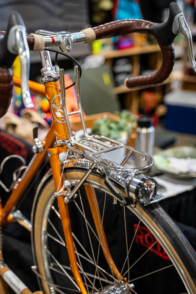 velo orange front rack for randonneur bags