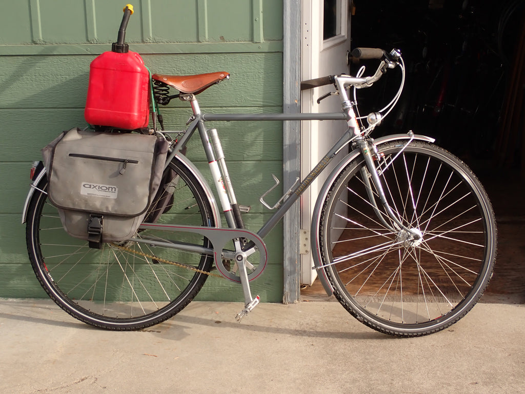 a very custom holdsworth with a bunch of velo orange components