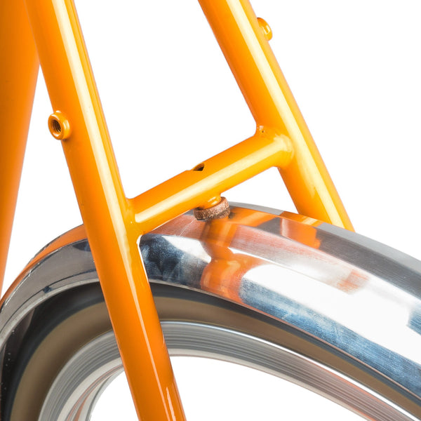 Velo Orange Pass Hunter Rear Seatstay Bridge - Fenders on Disc Brake Bikes