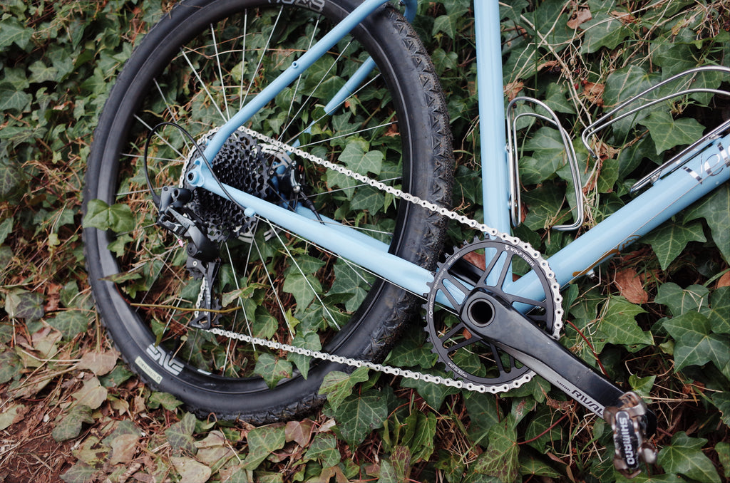 Velo Orange Pass Hunter gravel bike with SRAM force and ENVE components