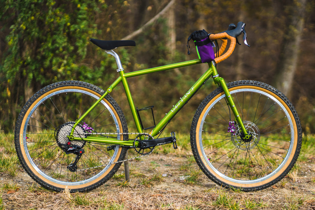 velo orange piolet with Metallic Moss Paint