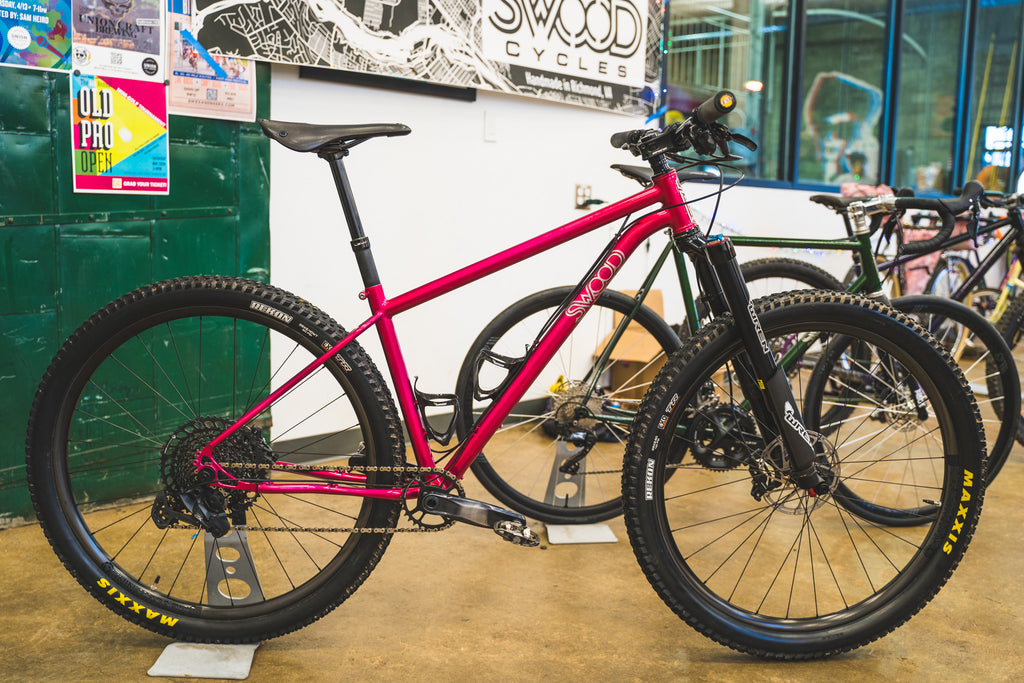 ATW Builds bike show swood cycles
