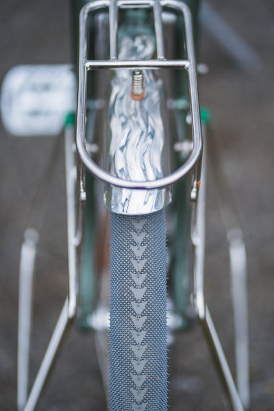 Velo Orange Polyvalent Low Kicker with Racks, Ultradynamico tires, and Silver components