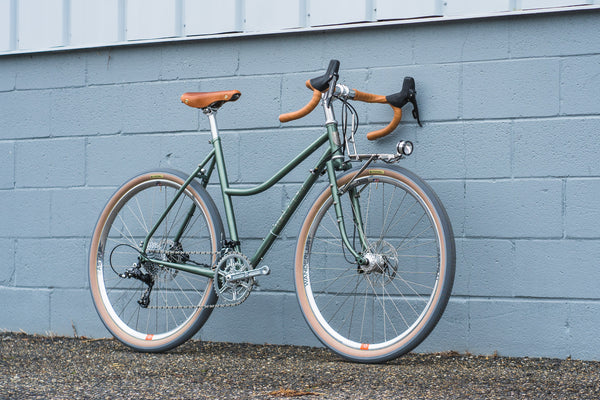 Velo Orange Polyvalent Low Kicker with Astral Rims and Dynamo Lighting