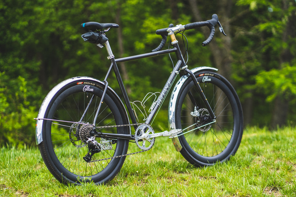 velo orange pass hunter with fenders mudguards honjo rene herse simworks