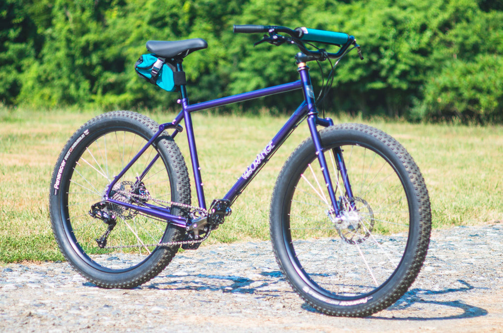 Velo Orange Piolet with Klunker Bars and Fat 27.5 inch Tires