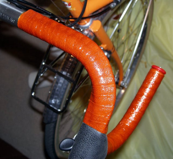 orange handlebar tape