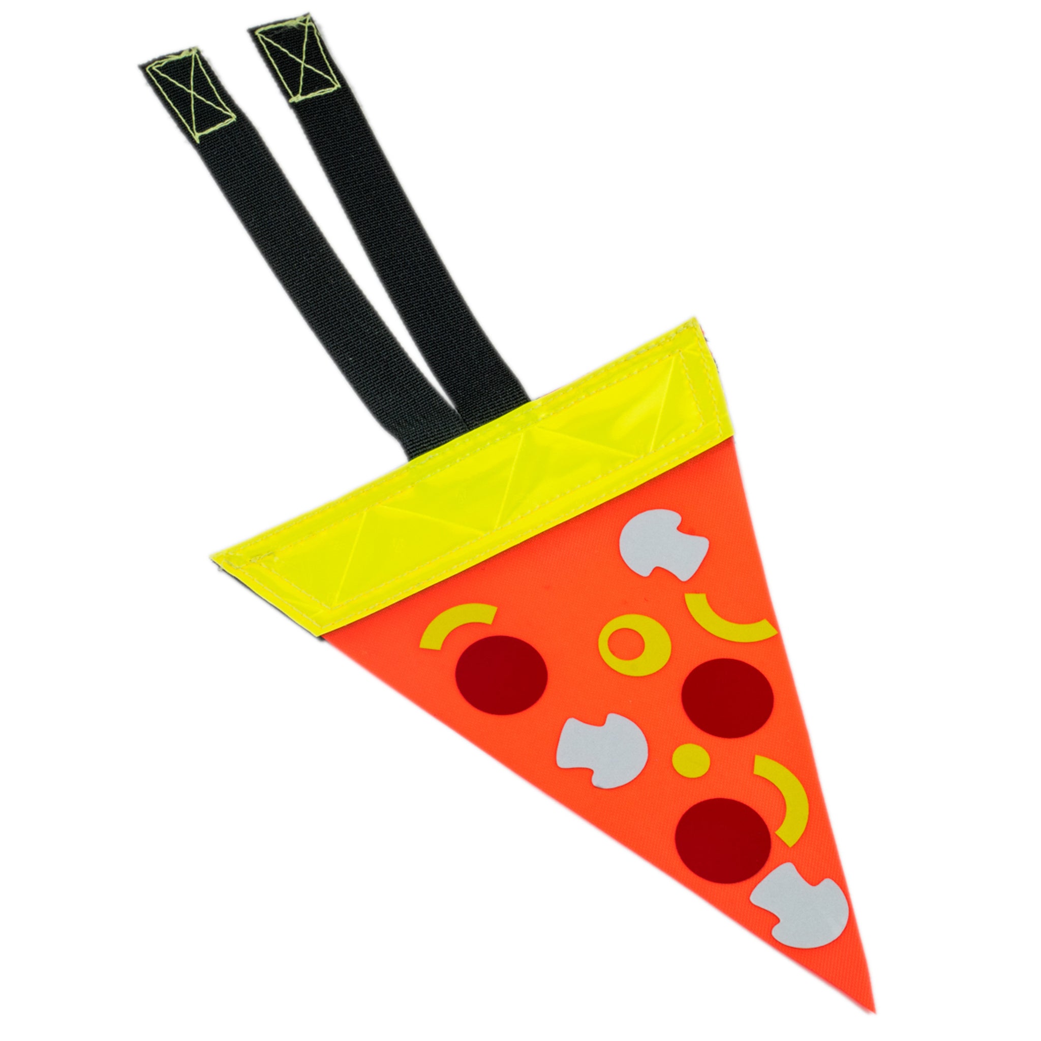 safety pizza bike reflector