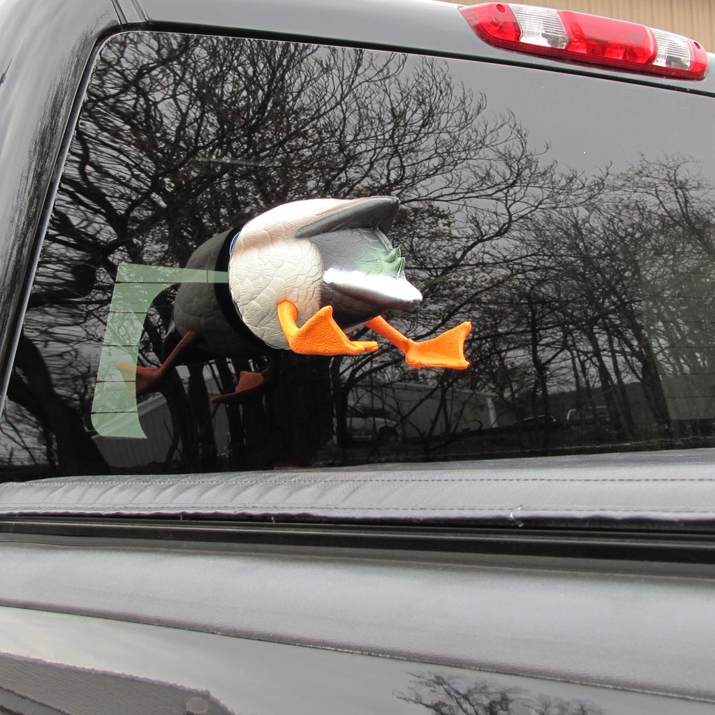 3D Duck Butt Truck Window Cling Hunting Gag Gift