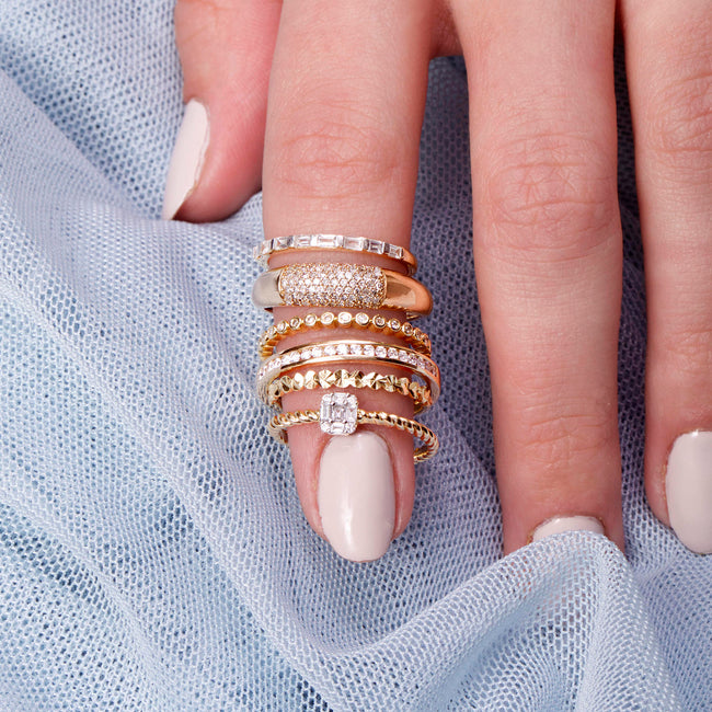 Baguettes For Eternity Band – STONE AND STRAND