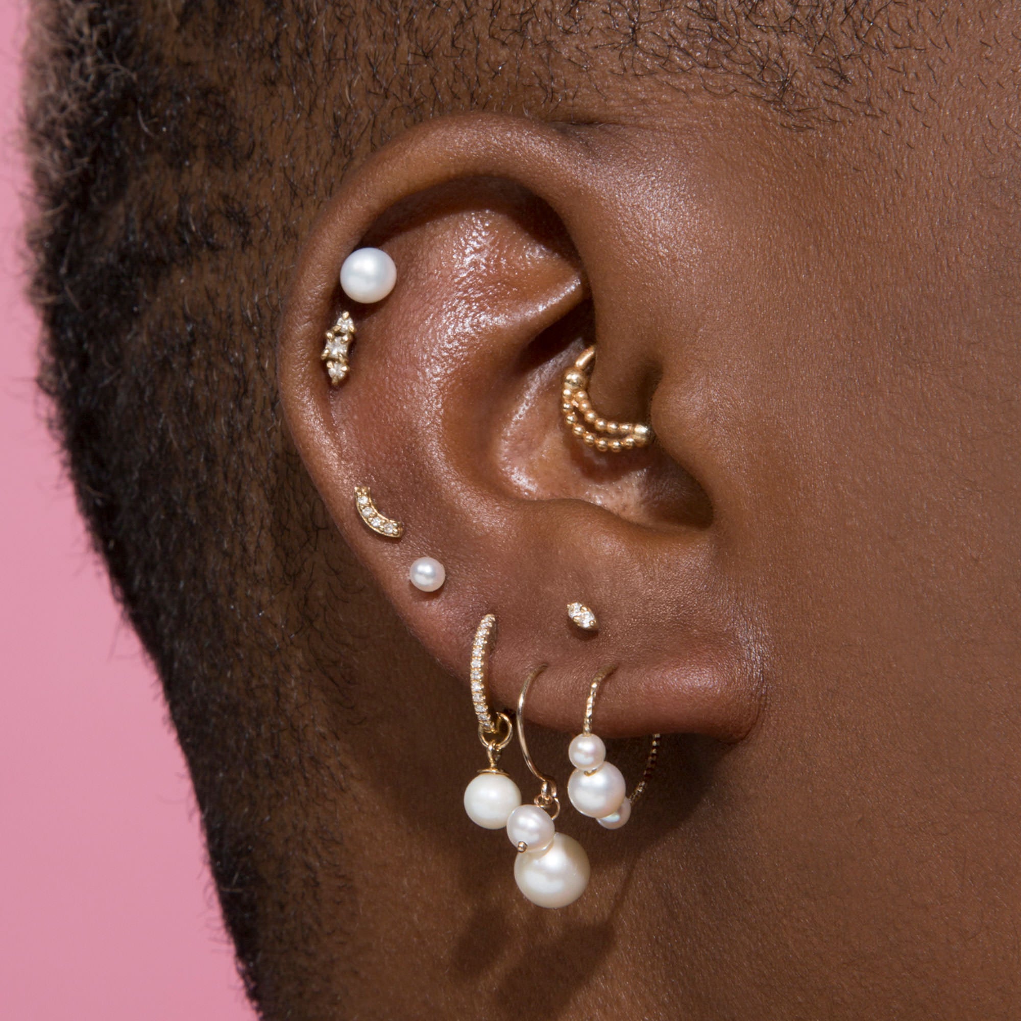 Buddy Pearl Hook Earrings