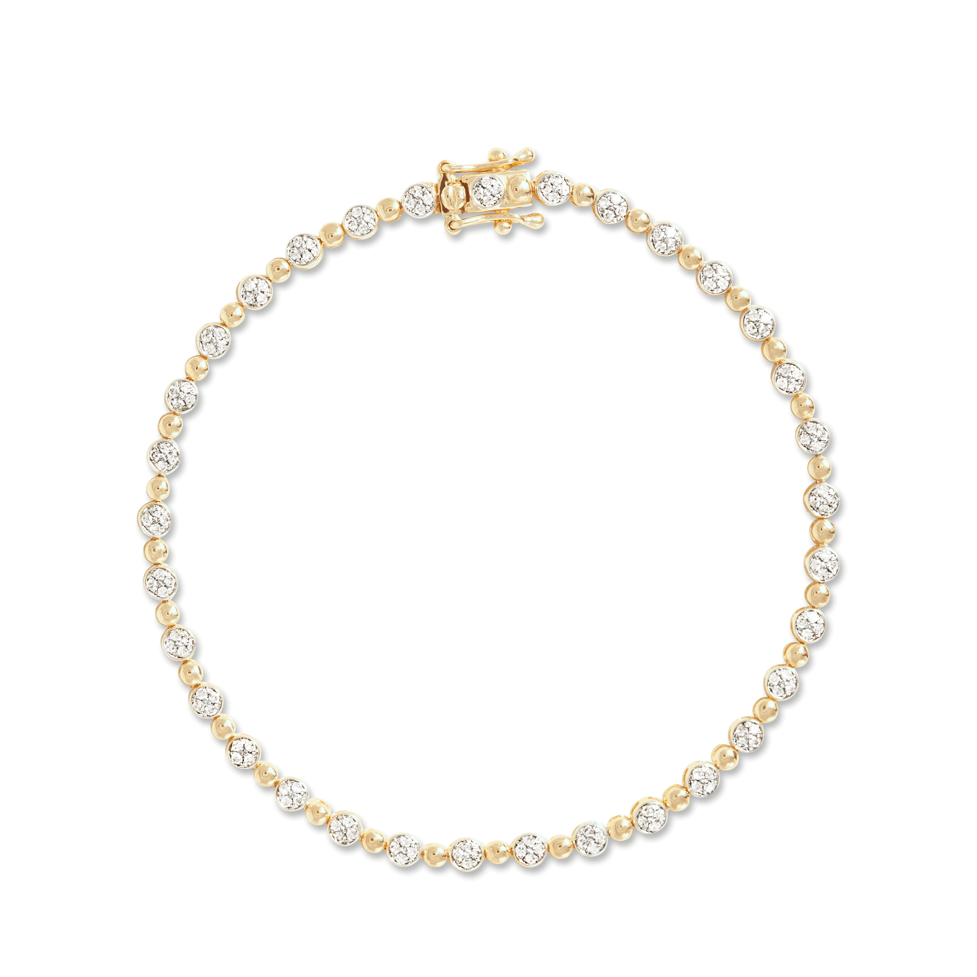 Courtside Diamond Tennis Bracelet – STONE AND STRAND