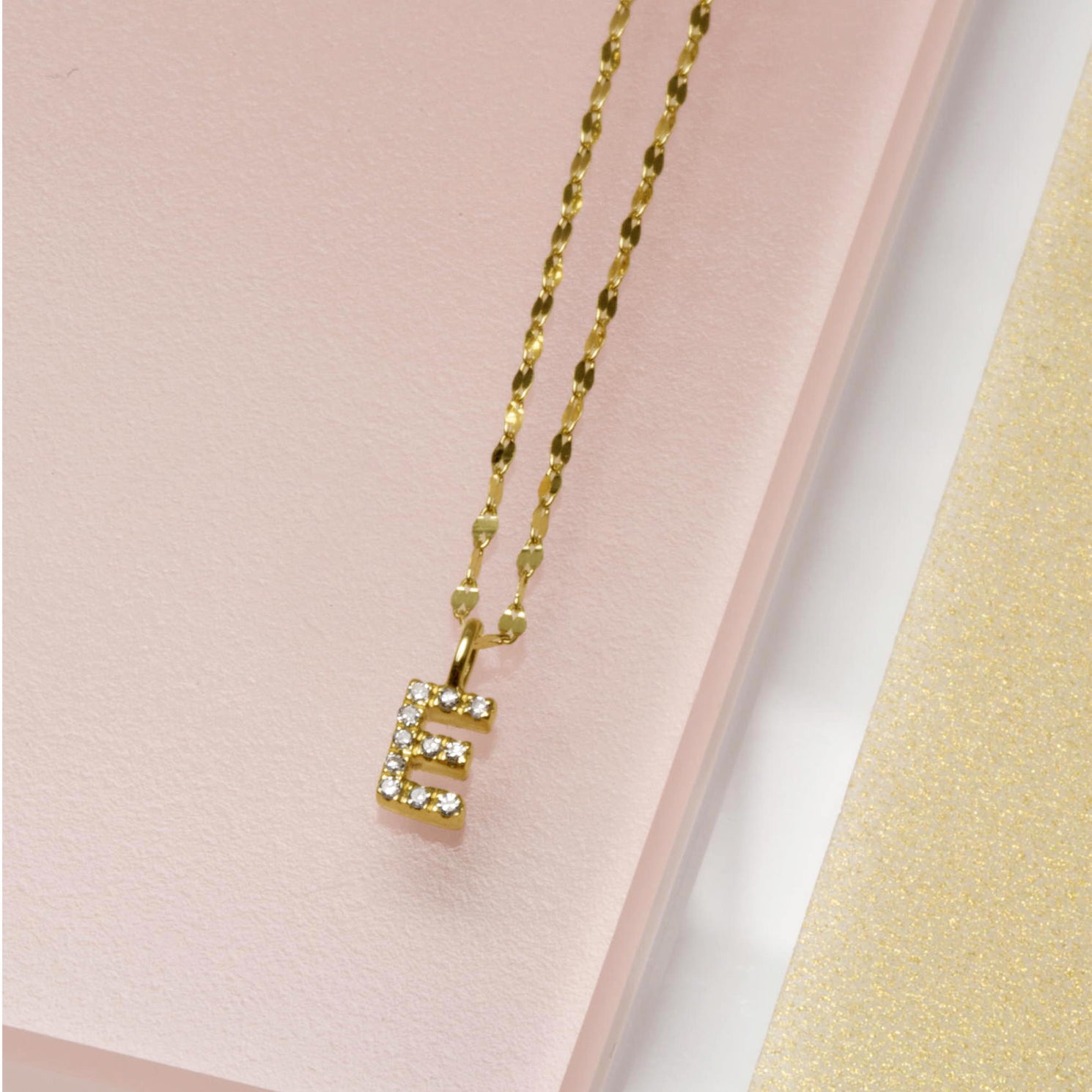 Diamond Initial Sparkle Choker – STONE AND STRAND