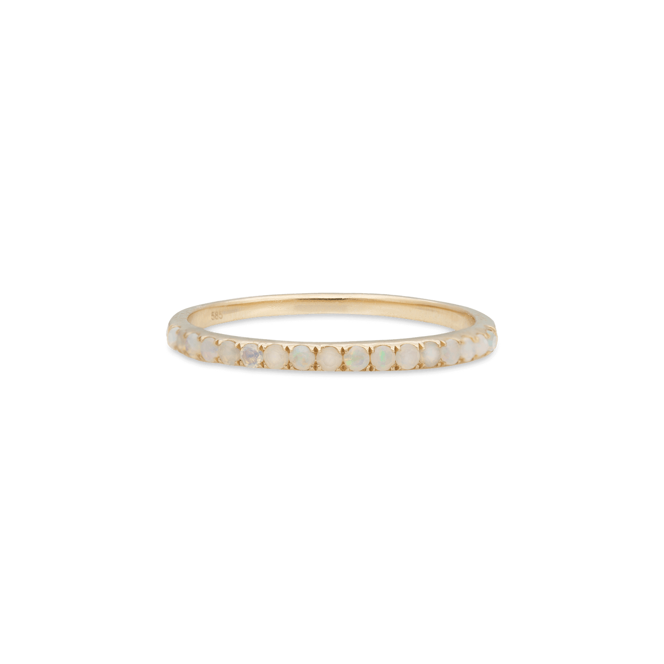 Opal Eternity Band – STONE AND STRAND