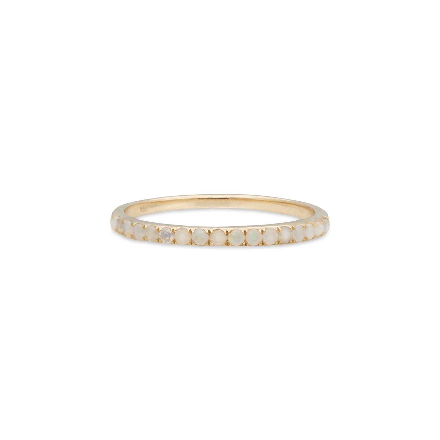 Opal Eternity Band – STONE AND STRAND