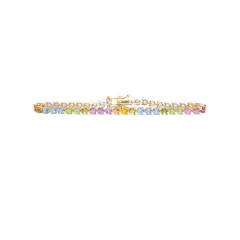 Rainbow Bright Tennis Bracelet