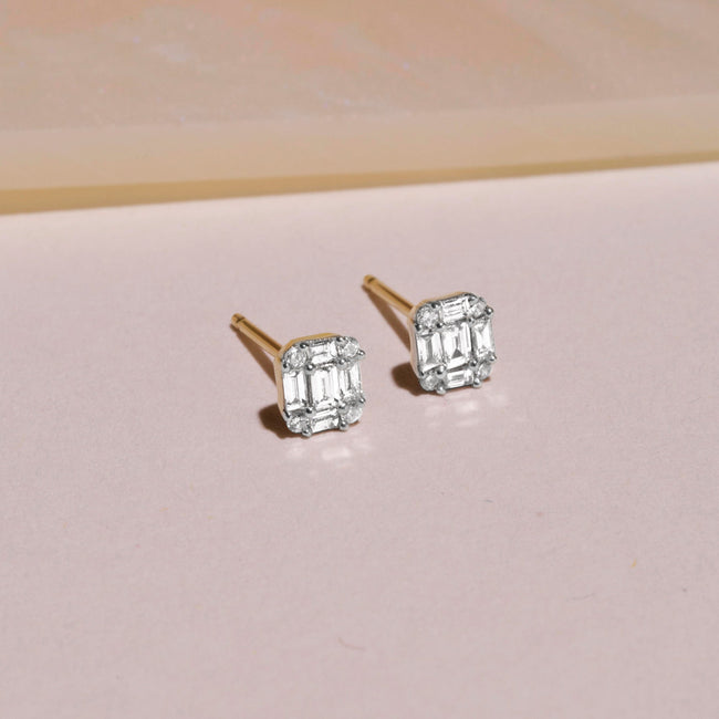 Shield Of Strength Stud Earrings – STONE AND STRAND