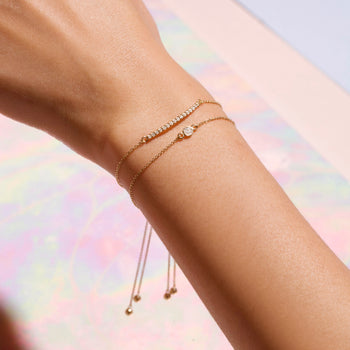 Dainty Sunstone Bracelet– Admirable Jewels