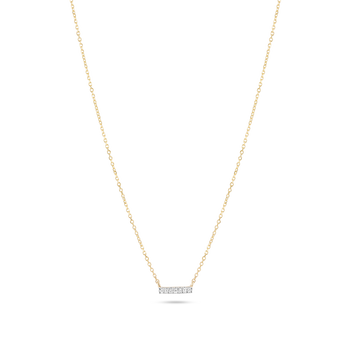 Tiny Pearl and Gold Bead Necklace – STONE AND STRAND