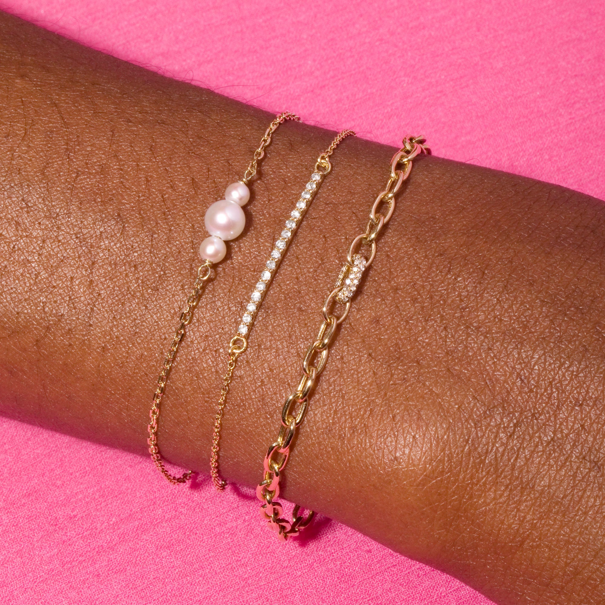 Pearl Trio Bracelet