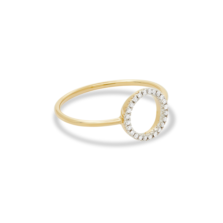 Well Rounded Diamond Ring – STONE AND STRAND