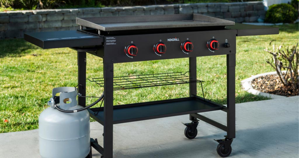 4-burner Griddle Top Grill